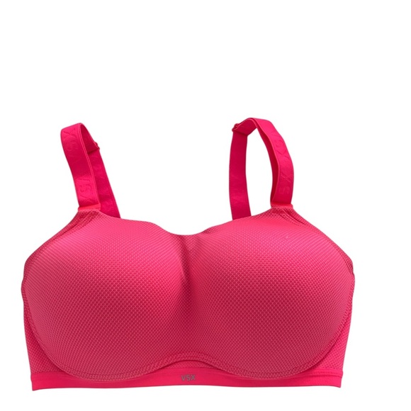 Victoria's Secret Pink Sport Bra and Pink and black Slippers - Picture 2 of 9